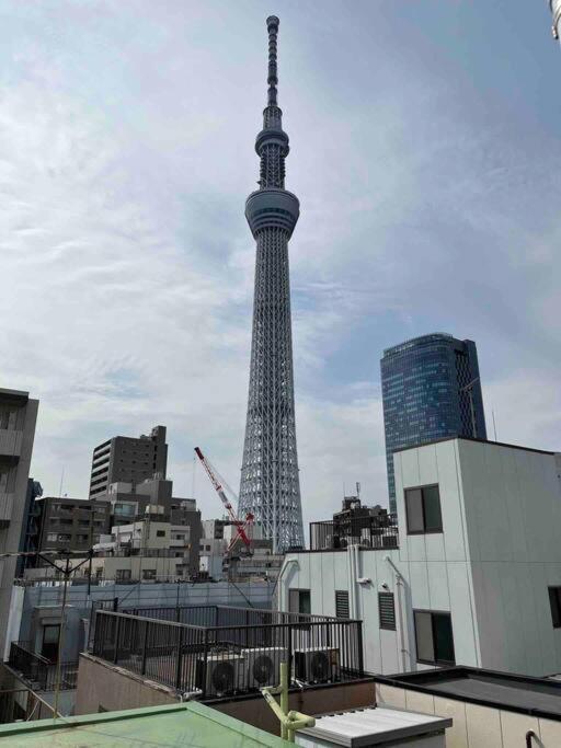 403 Oshiage Sta 3Mins Walk! Wi-Fi & Elevator 4Pax Apartment Токио Екстериор снимка