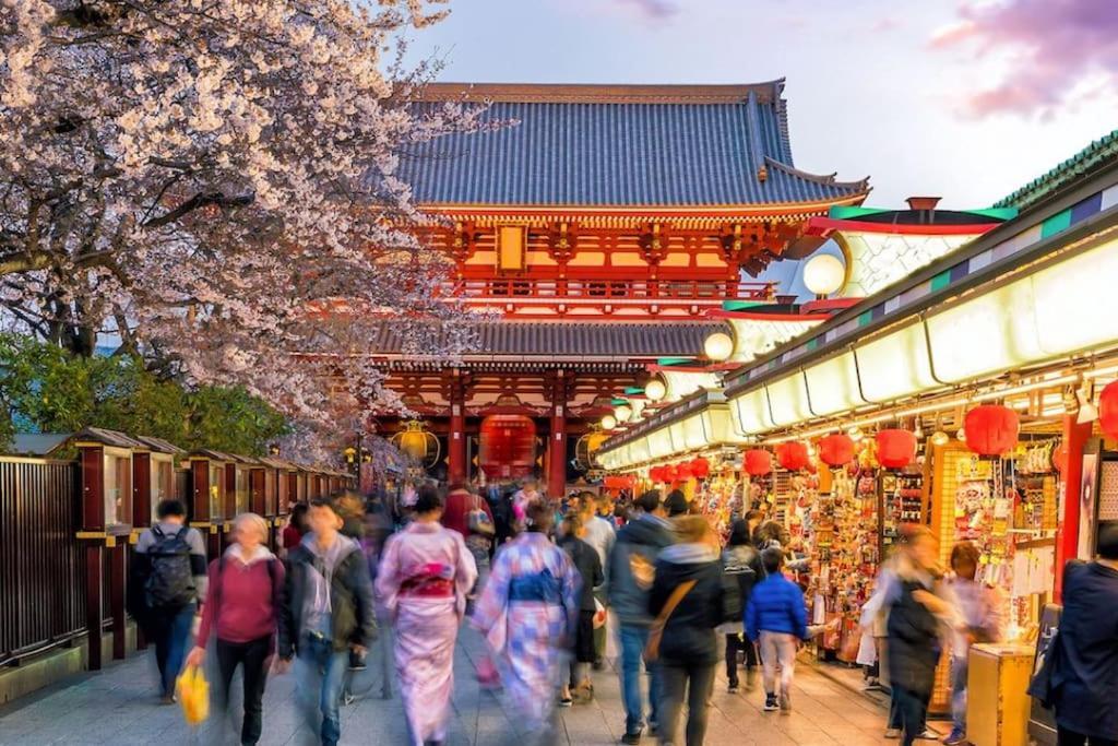 403 Oshiage Sta 3Mins Walk! Wi-Fi & Elevator 4Pax Apartment Токио Екстериор снимка