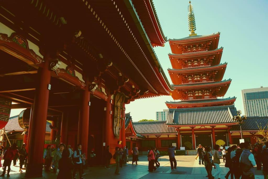 403 Oshiage Sta 3Mins Walk! Wi-Fi & Elevator 4Pax Apartment Токио Екстериор снимка