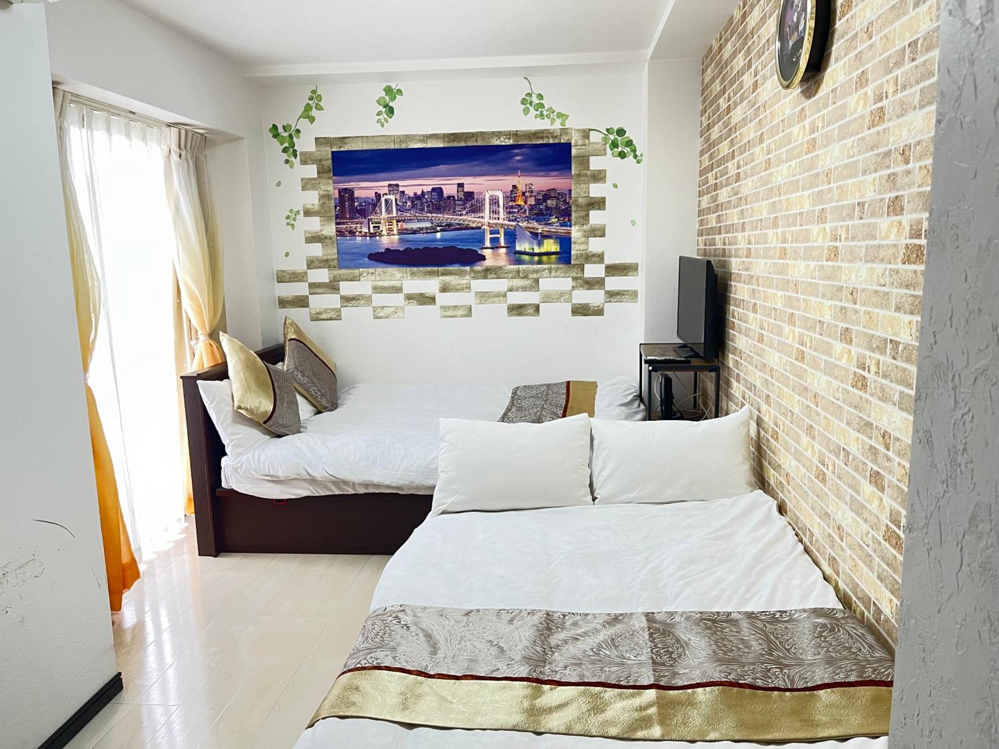 403 Oshiage Sta 3Mins Walk! Wi-Fi & Elevator 4Pax Apartment Токио Екстериор снимка